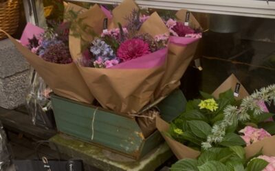 Gadeboden – en lille blomsterbutik i sig selv